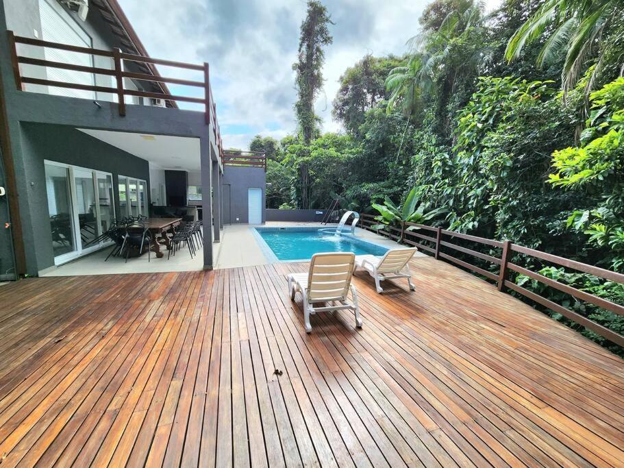 Magnifica Casa Praia Bertioga Guaratuba Sun House ภายนอก รูปภาพ